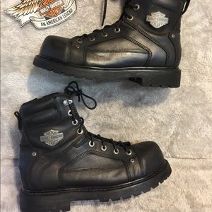 Steel Toe Harley Boots